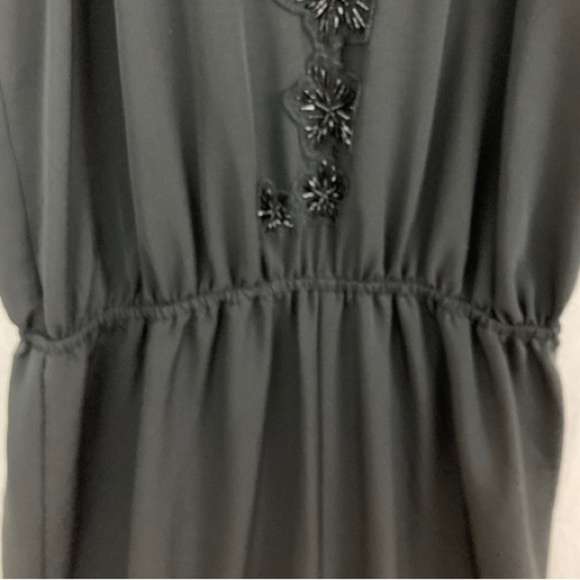Pearl by Marchesa NWT Embellished Jumpsuit Sz 4 Quiet Luxury Old Money Cocktail - Picture 10 of 16